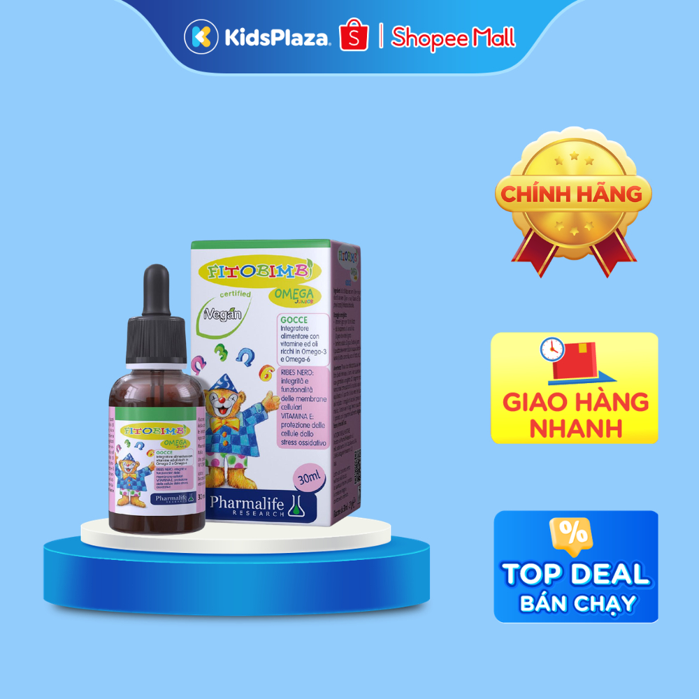Thực phẩm Omega Junior phát triển não bộ và mắt