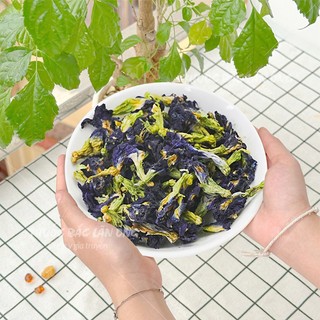 Hoa đậu biếc sấy lạnh 500g, trà hoa đậu biếc, pha trà, nấu chè, nấu xôi, làm bánh, thạch