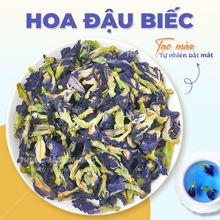 Hoa đậu biếc sấy lạnh 500g, trà hoa đậu biếc, pha trà, nấu chè, nấu xôi, làm bánh, thạch