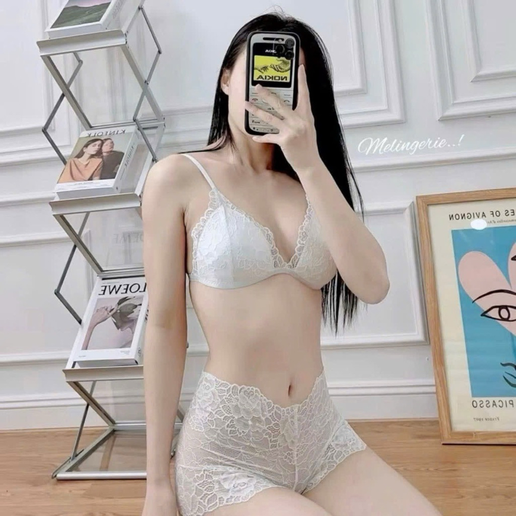 Set bralette không gọng mút mỏng MELINGERIE | BigBuy360 - bigbuy360.vn