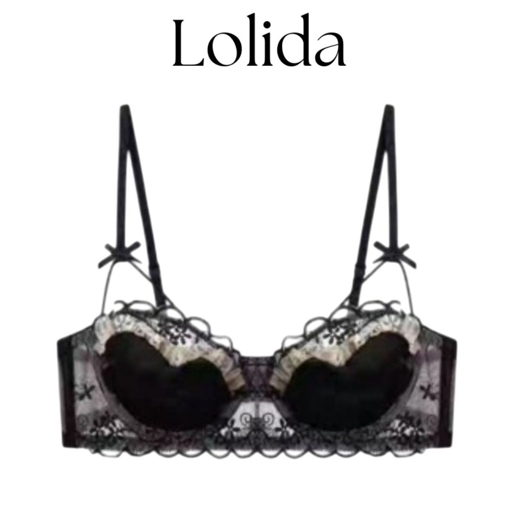 Áo Ngực Nữ Lolida Thiết Kế Không Gọng Su Ren Cao Cấp Nâng Ngực Gợi Cảm Sexy MÃ AL75