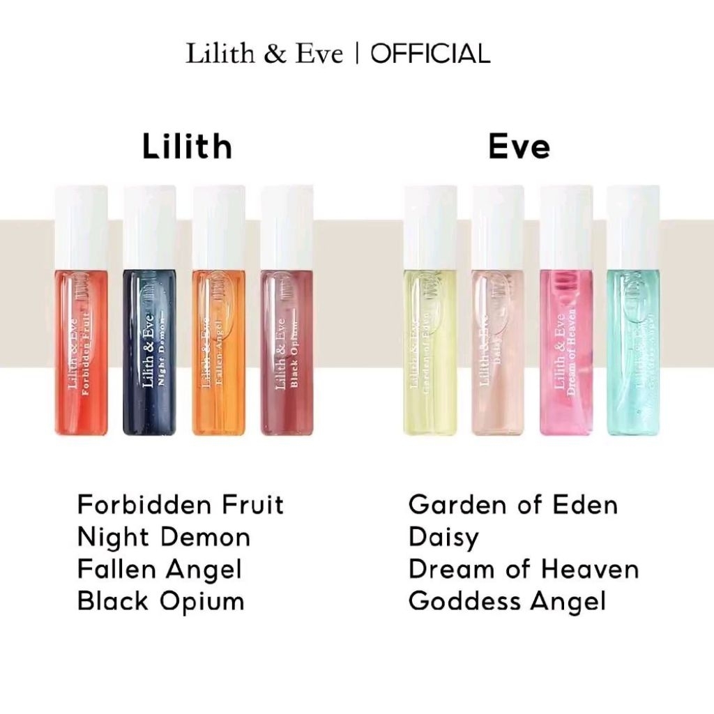 Discovery Set Nước Hoa Mini Lilith and Eve tinh dầu nước hoa lưu hương lâu cho body 3ml