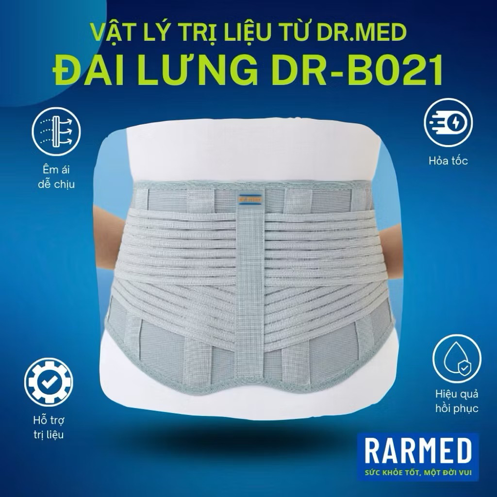 HOẢ TỐC ĐAI THẮT LƯNG HÀN QUỐC DR.MED DR-B021