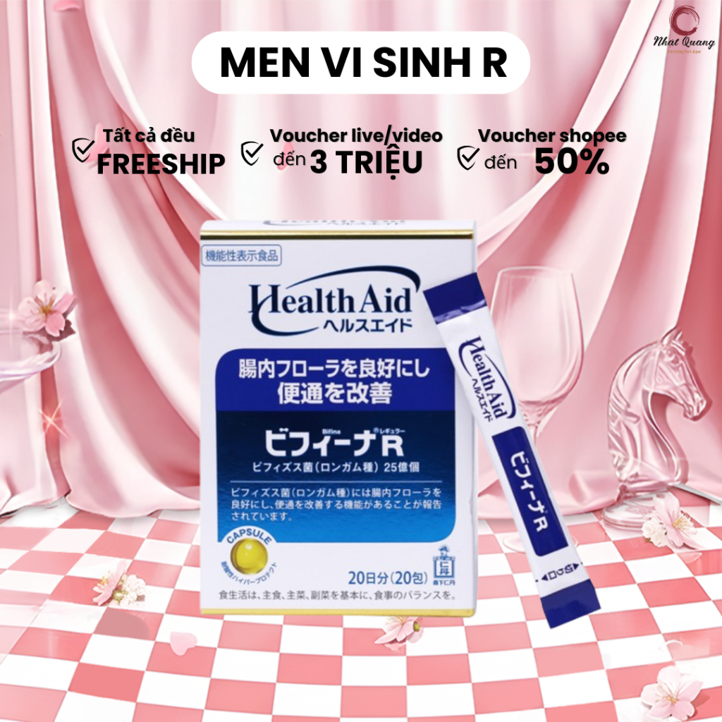 Men vi sinh Bifina Nhật Bản - Dòng R - Hỗ trợ tiêu hóa hàng công ty