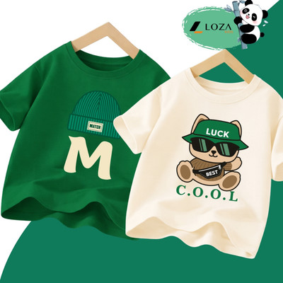 Áo thun bé trai in nhiều hình - Áo phông cho bé Loza Kids Mã CA011