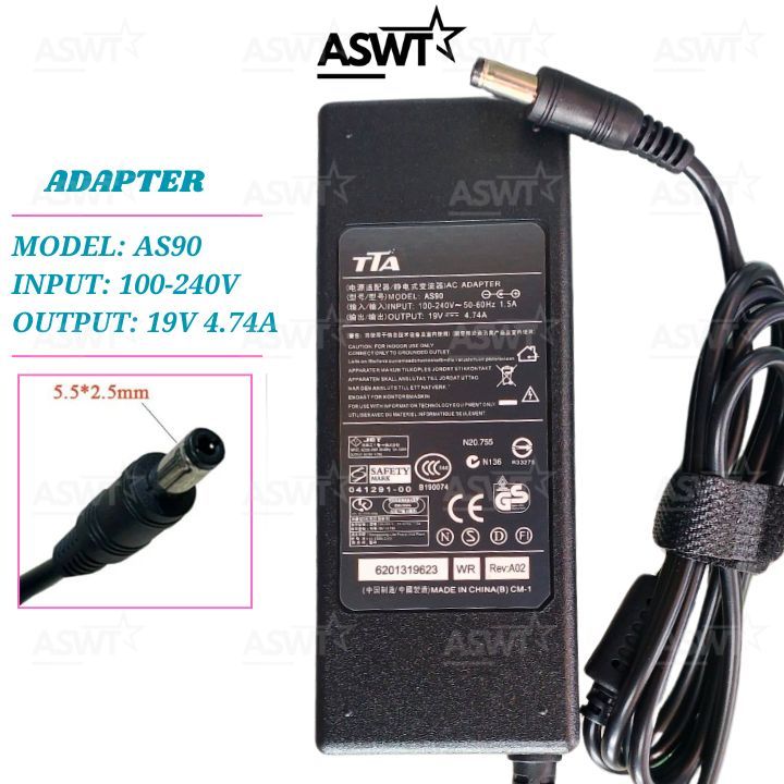 Dây nguồn màn hình Viewsonic VX2758-2K-HD VX2759-2K-PRO-3 19V - adapter màn Viewsonic 27" 19V - FULL