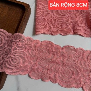 ren thun ,  phụ liệu may vá ,size 7.5cm_8cm(5 mét )