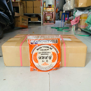 Sỉ 1 Thùng Bánh Tráng Rế Cuốn Chả Giò Như Ý 200 Gam [100 Gói] Xốp, Giòn, Ngon