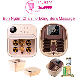 [Tặng Thảo Dược] Bồn Ngâm Chân Massae Tự Động Gấp Gọn Sera | Có Sục Khí Tự Động Làm Nóng Nước Có Ổ Chống Dật