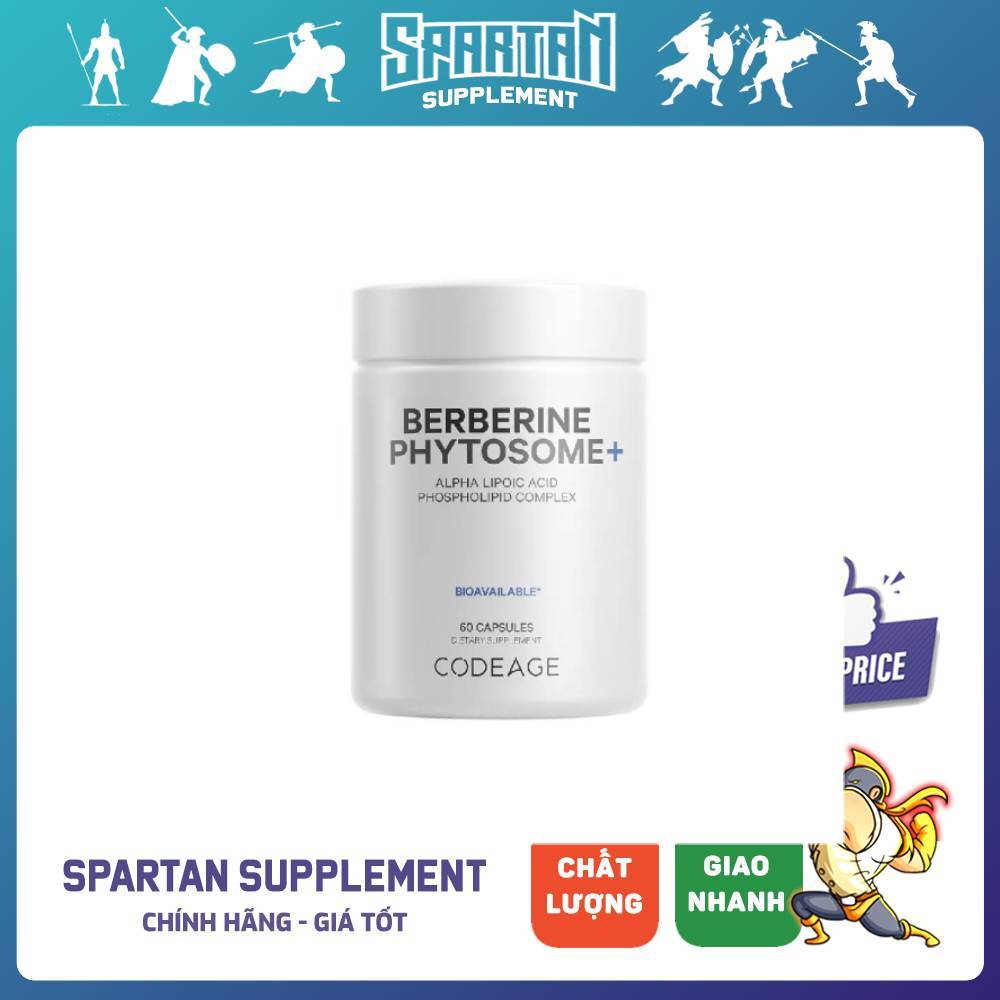 Codeage Berberine Phytosome Plus – Bổ Sung Dinh Dưỡng Hàng Ngày