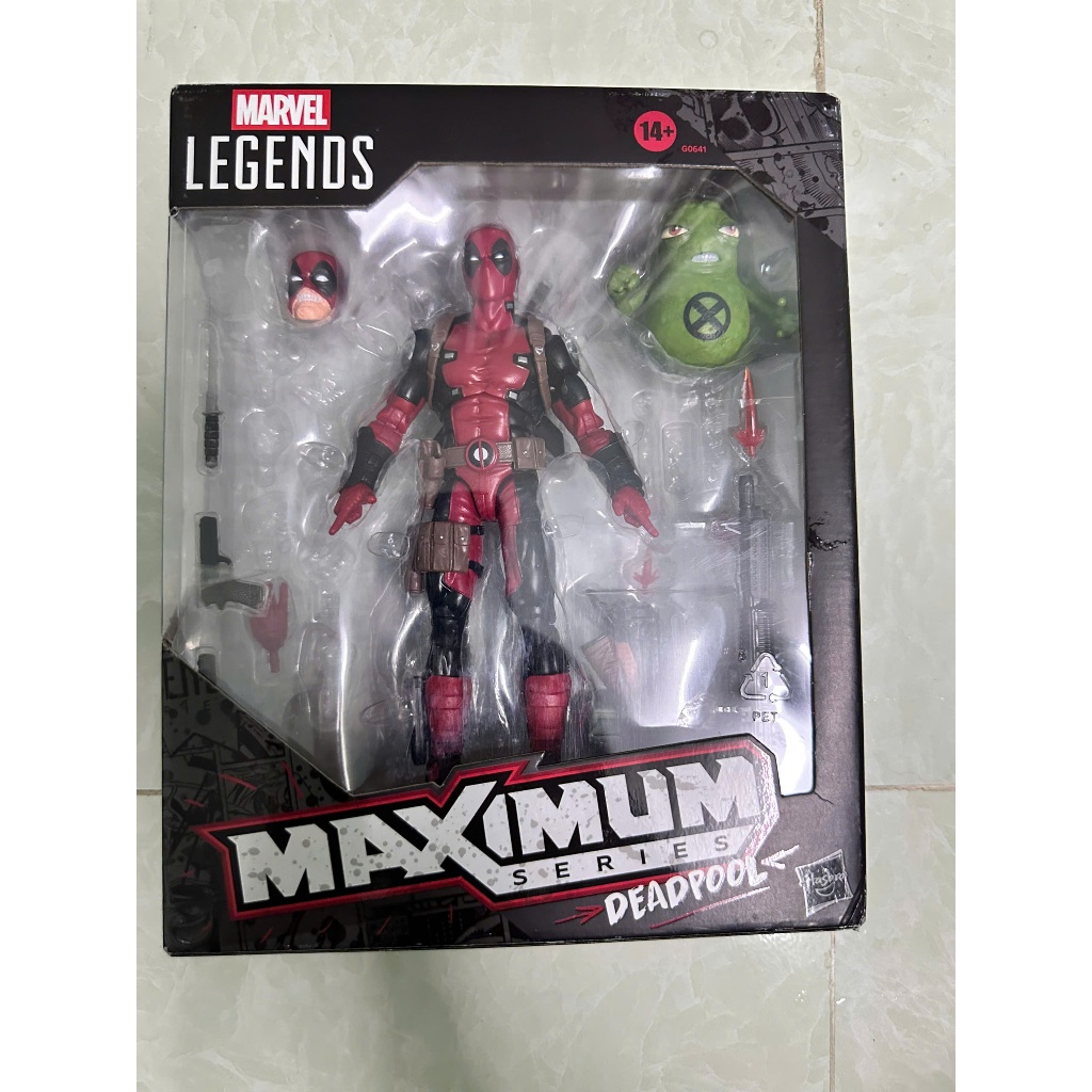 [Hàng có sẵn - Like new]  Marvel Legend: Mô hình Deadpool (MAXIMUM ser.)