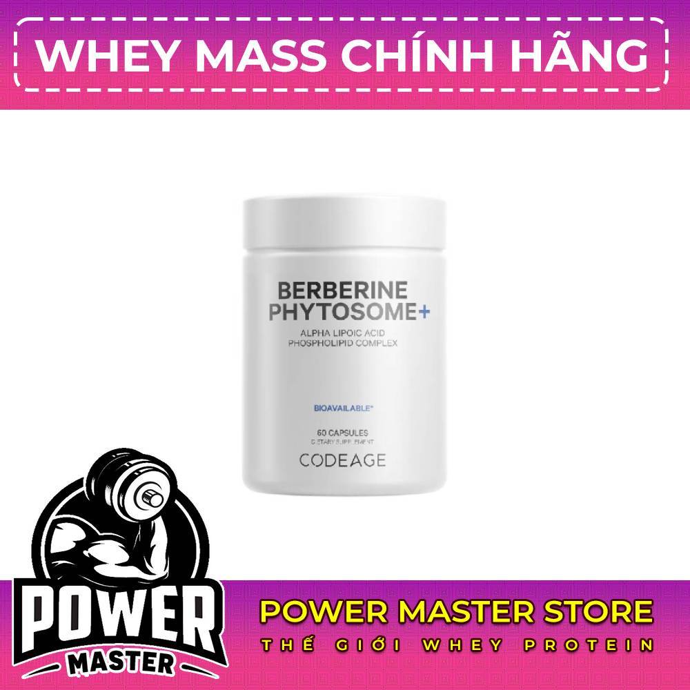 Codeage Berberine Phytosome Plus – Hỗ Trợ Lối Sống Lành Mạnh
