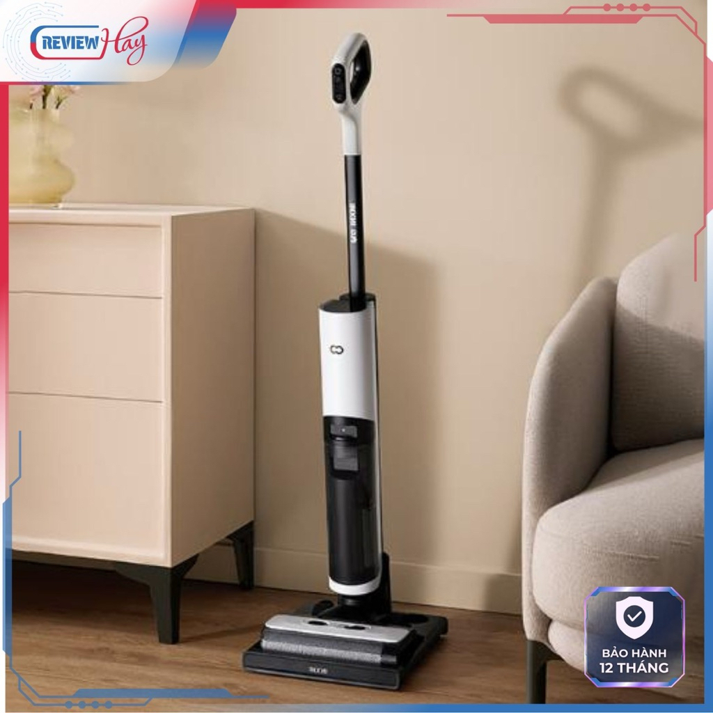 Máy Lau Nhà & Hút Bụi Cầm Tay Thông Minh INXNI Z3 Slim - Lực Hút 12.000Pa, Tự Vệ Sinh Con Lăn