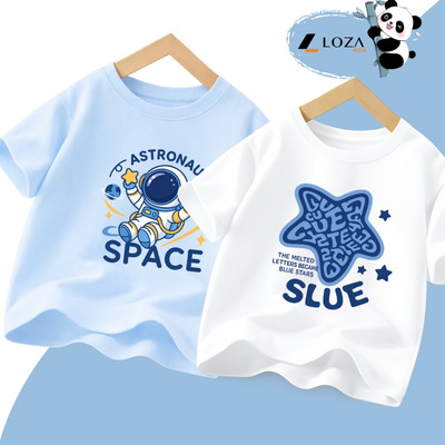 Áo thun bé trai in nhiều hình- Áo phông cho bé Loza Kids Mã CA012