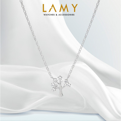 Dây chuyền bạc LAMY Sparkling Tree Of Life Necklace Silver 6075