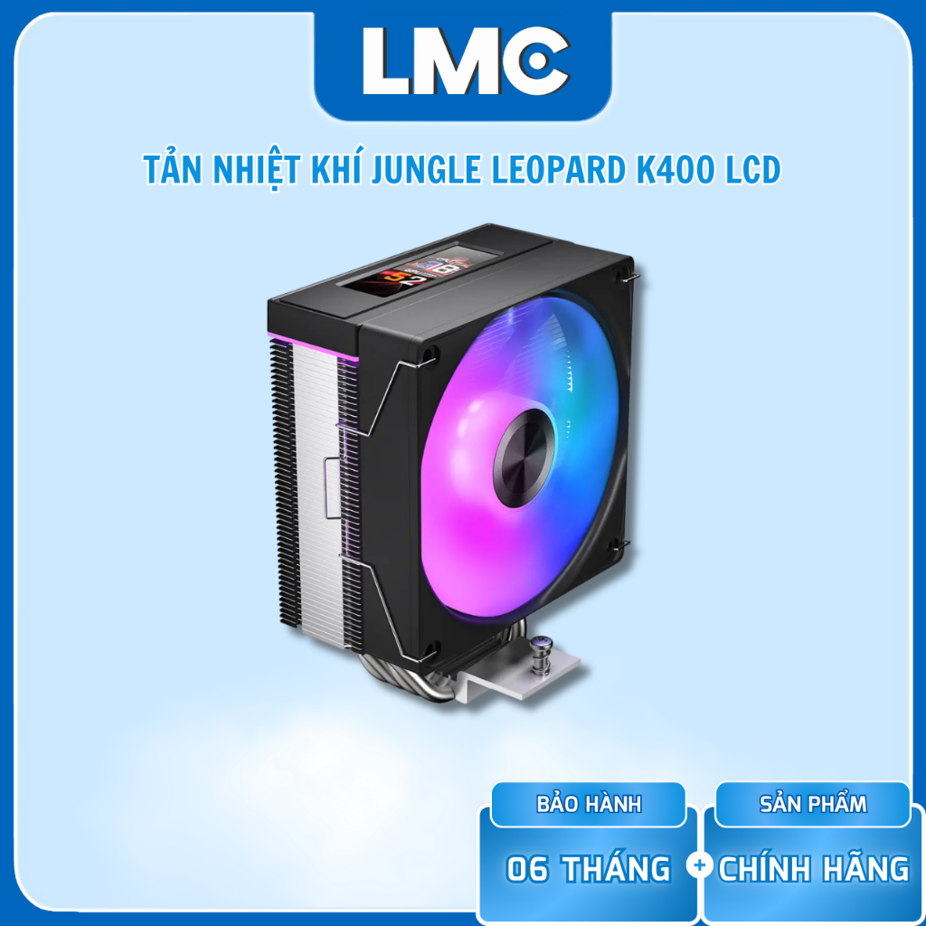 Tản Nhiệt khí Jungle Leopard K400 LCD ( Màn Hình 2.99" )