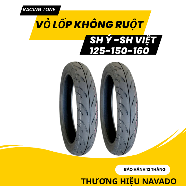 VỎ LỐP SH Ý-SH VIỆT 125/150/160 THƯƠNG HIỆU NAVADO
