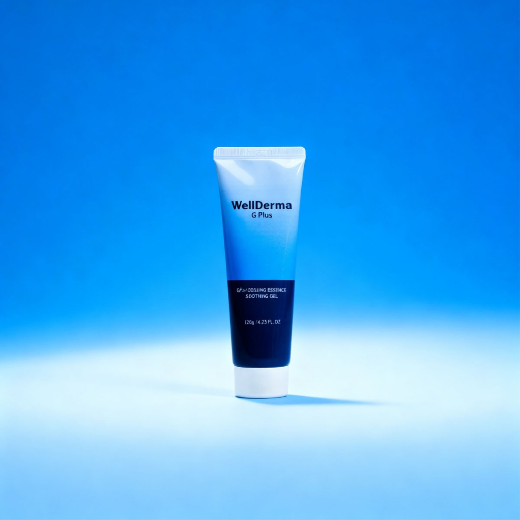 Kem Gel Cấp Ẩm Làm Dịu Da WellDerma G Plus Cooling Essence Soothing Gel 120g