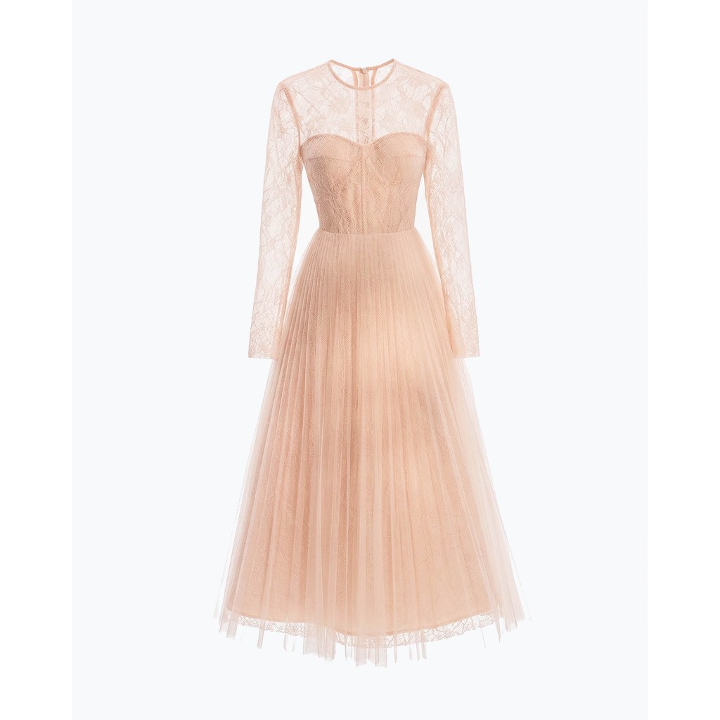 LOVELYN Đầm Ren Dài OPALINE Thanh Thoát