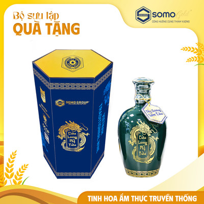 Tây Dương Sâm Tửu - Hộp quà lục giác | Bình sứ Bát Tràng (500ml & 700ml)