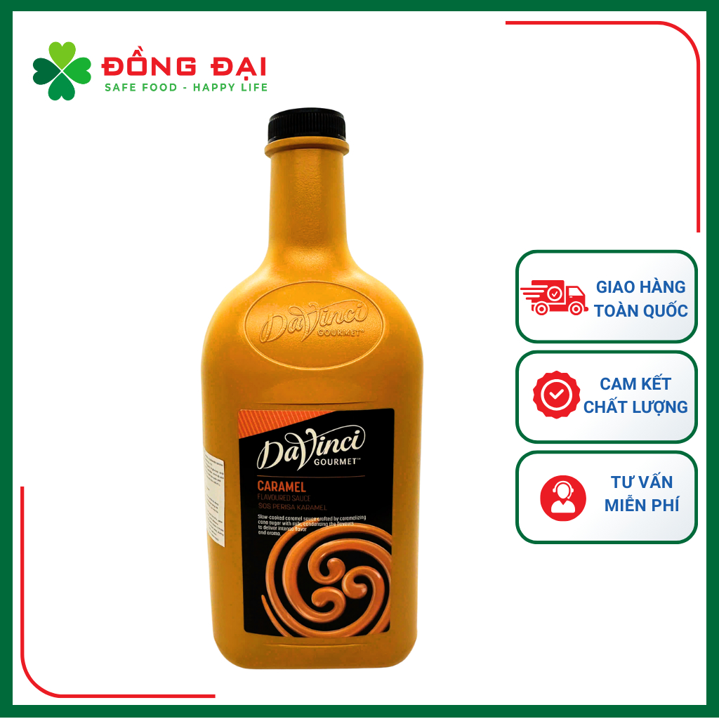Xốt Caramel Davinci – Davinci Caramel Sauce - Chai 2L