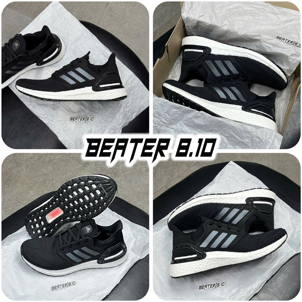 [Chính Hãng] Giày Thể Thao Adidas UltraBoost 20 ‘Core Black’ - EF1043 | Beater 8.10