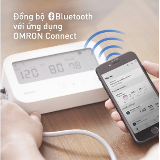 ✅ (Dòng mới 2026) Máy Đo Huyết Áp Bluetooth Phát Hiện Rung Nhĩ OMRON HEM-7194T1-FLAP IQ BT ( Không Adapter )