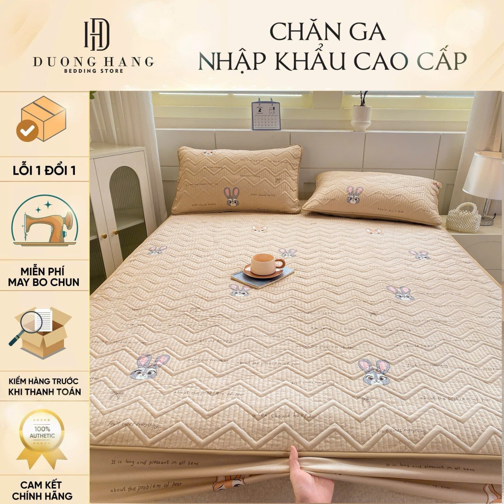 [Best Seller] Ga Gối Cotton Đũi Trần Bông Cao Cấp Siêu Mềm Mại Thoáng Mát, Tặng Kèm Vỏ Ôm – Dương Hằ