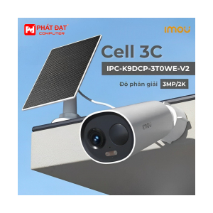 Camera IP Wifi Năng lượng mặt trời IMOU Bullet 3C IPC-K9DCP-3T0WE-V2 3MP/2K