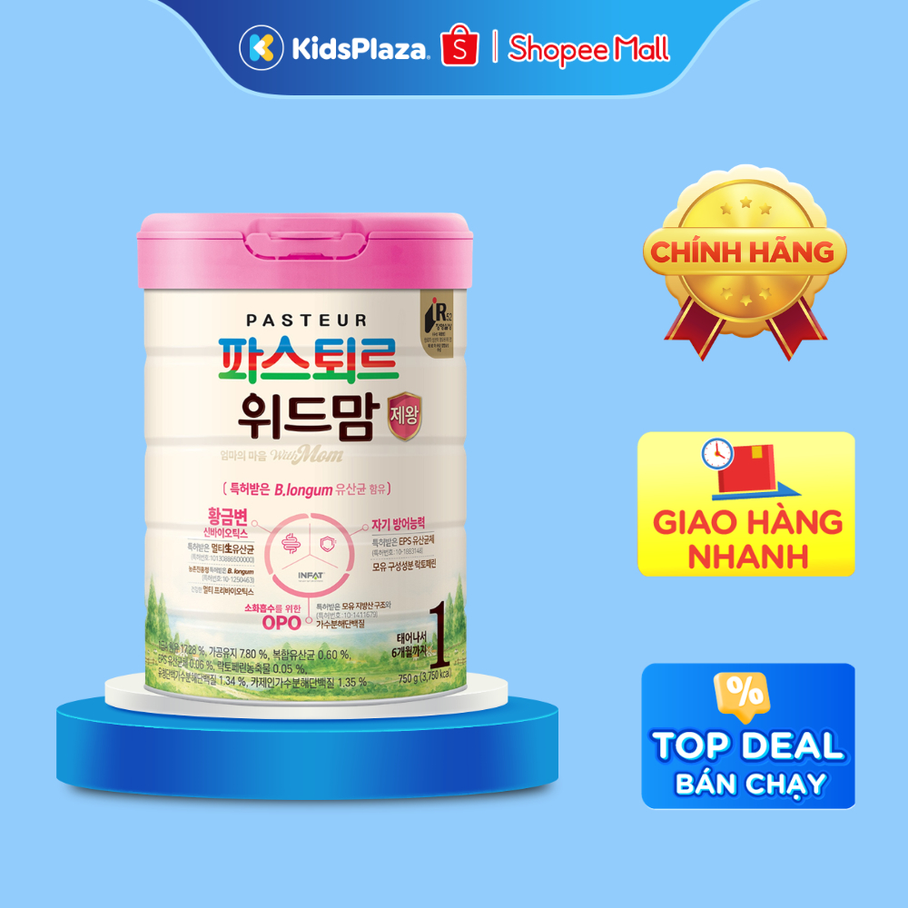 Sữa Withmom Cesar Hàn Quốc 750g cho bé