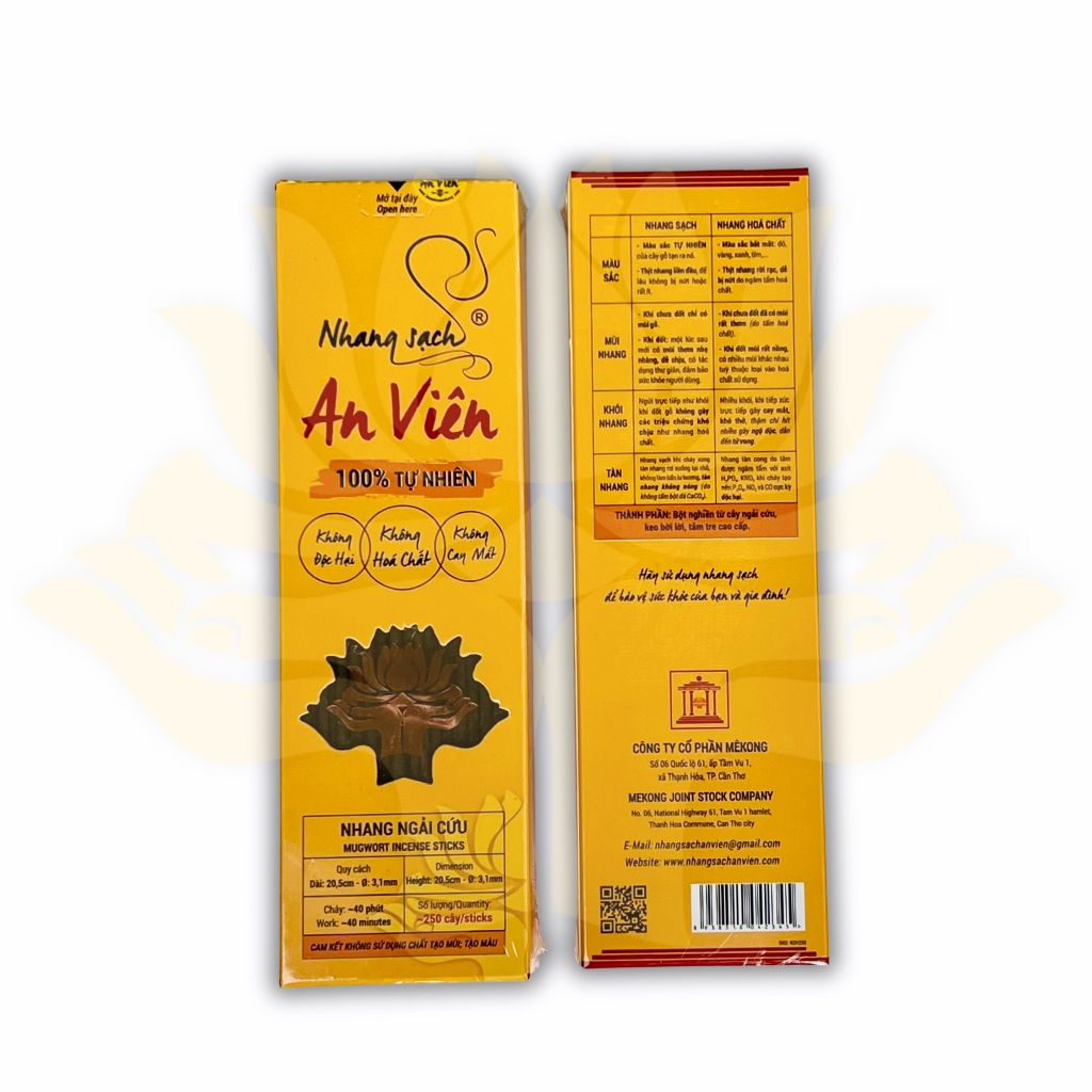 N2H250 - Nhang ngải cứu An Viên 2 tấc H250