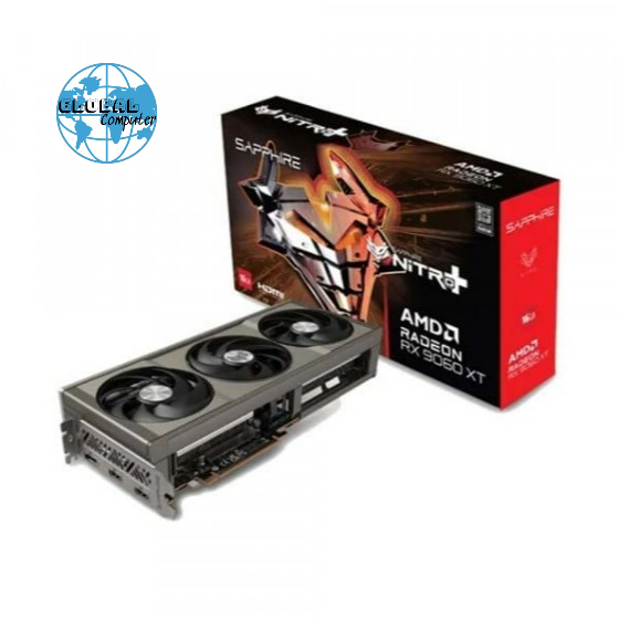 Card màn hình AMD Radeon RX 9060 XT SAPPHIRE NITRO+ Gaming OC | 16GB GDDR6, 2048 SP, 550W