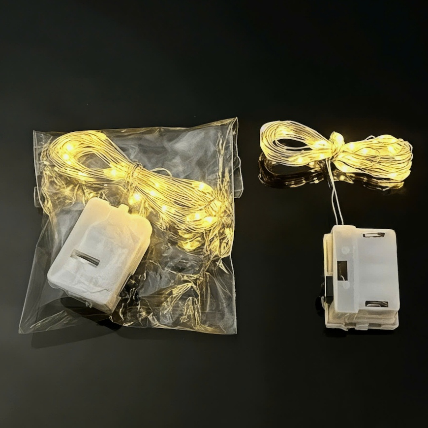 Combo 2 dây đèn led 1M - 2M - 3M dùng pin