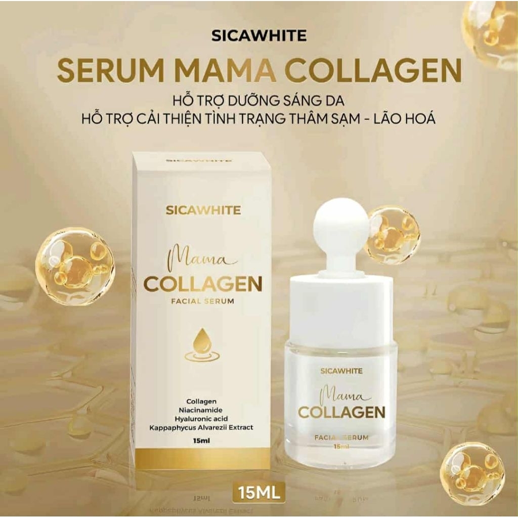 SERUM MAMA COLLEGEN DƯỠNG TRẮNG DA CHAI 15ML