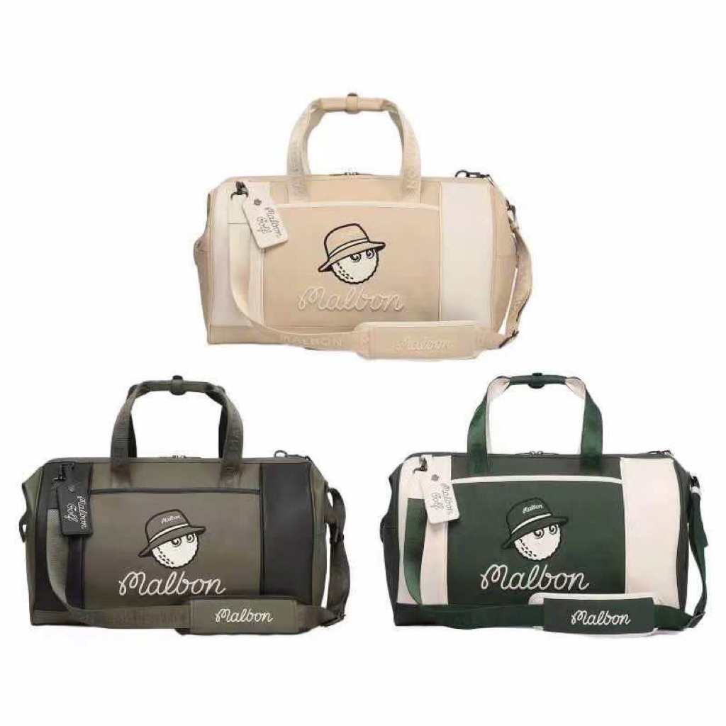 Túi Golf Duffel Thể Thao Cao Cấp – Malbon Style (Malbon x Golfworldforall)