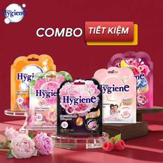 Combo Tiết kiệm 5 Túi Thơm Hygiene Thái Lan Hương Hoa Thơm Phòng Treo Xe Phòng Ngủ Loại Bỏ Ẩm Mốc