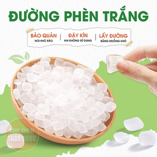 Đường phèn Lam Sơn trắng tinh khiết 100g, đường pha trà, nấu chè, làm mứt, siro, vị ngọt tự nhiên
