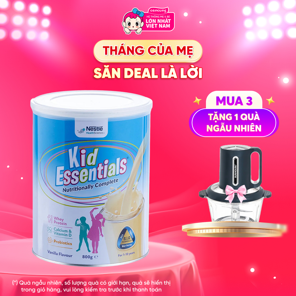 Thực phẩm dinh dưỡng y học Nestle Kid Essentials Nutritionally Complete 800g