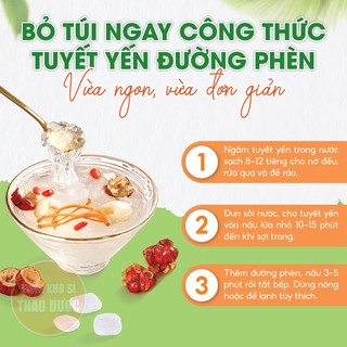 Đường phèn Lam Sơn trắng tinh khiết 100g, đường pha trà, nấu chè, làm mứt, siro, vị ngọt tự nhiên