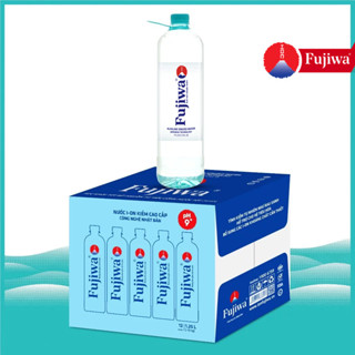 Nước Uống Ion Kiềm Fujiwa - Thùng 12 Chai 1250ml