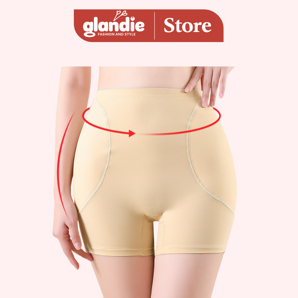 Quần Độn Hông Mông Cao Cấp Glandie Khắc Phục Hõm Mông Đệm Liền Không Lộ Viền GL666
