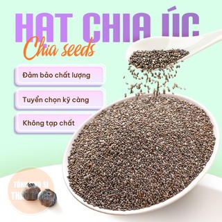 Hạt chia Úc 100g, hạt chia hữu cơ, dùng ăn ngũ cốc, sinh tố, sữa chua, tốt cho sức khỏe
