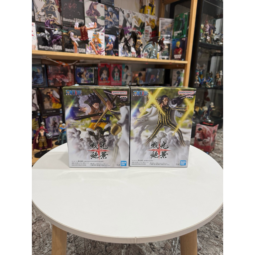 Mô Hình Luffy vs Kizaru Senkozekkei