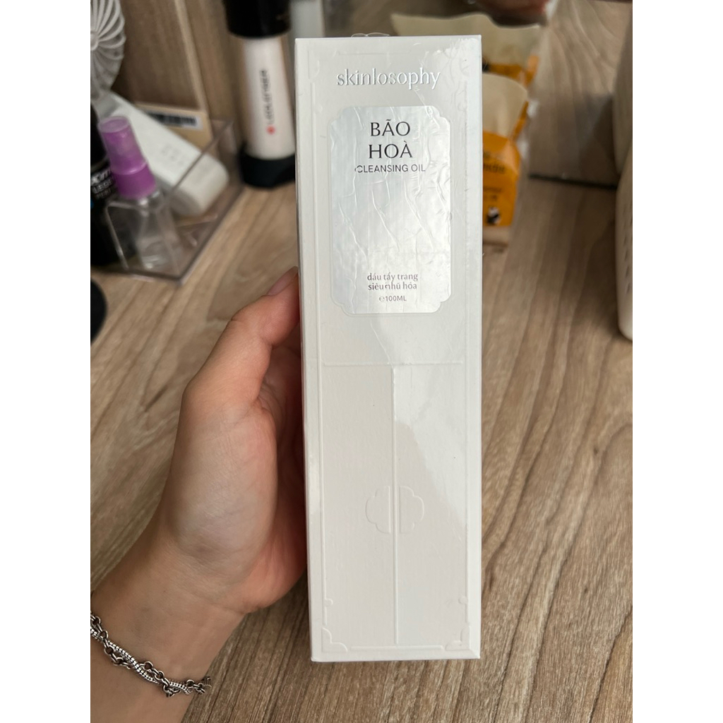 dầu tẩy trang Skinlosophy Bão Hoà new