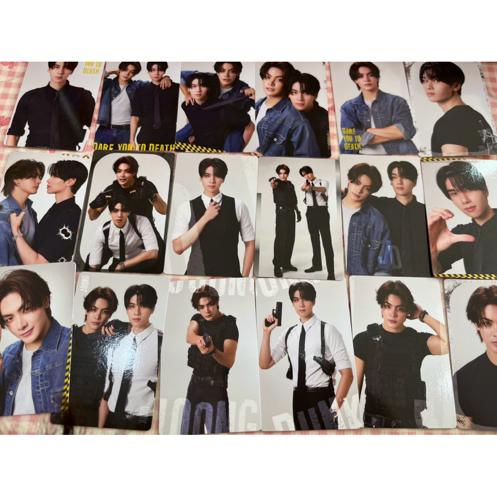 (HÀNG CHÍNH HÃNG - CÓ SẴN) CARD GMMTV JOONGDUNK DARE YOU TO DEATH COLLECTIBLE CARD SET, card jd gmm,
