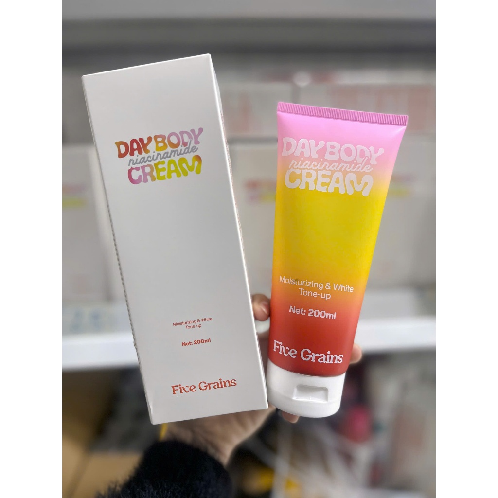 Kem Body siêu nâng tone Five Grains
