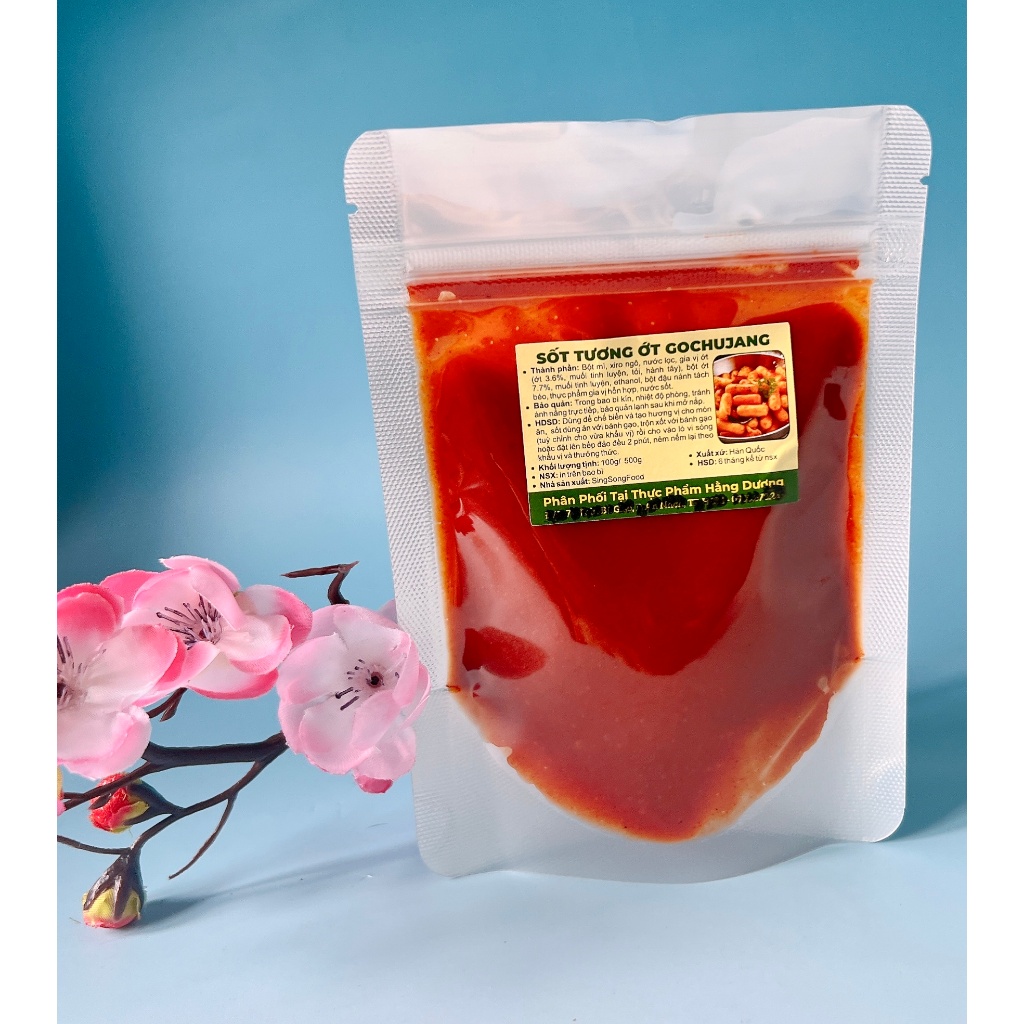 100G Sốt Cay Hàn Quốc_nấu Toppokki, mì cay,...