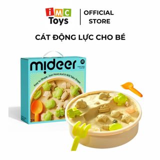 Đồ chơi cát động lực Mideer an toàn không dính tay Magic Sand Play kèm khuôn mô hình động vật