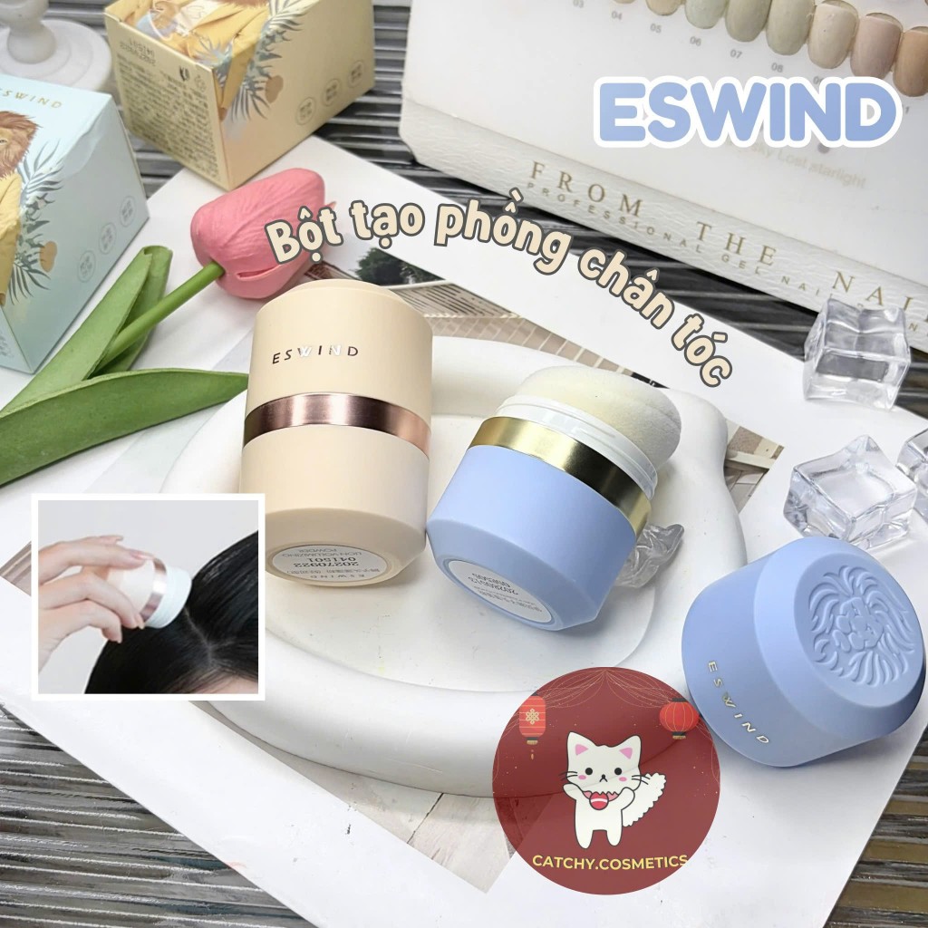 [ESWIND] Bột Tạo Phồng Tóc Eswind Sư Tử, Phấn Phủ Gội Khô Kiềm Dầu Tóc Bồng Bềnh Tức Thì, 10g