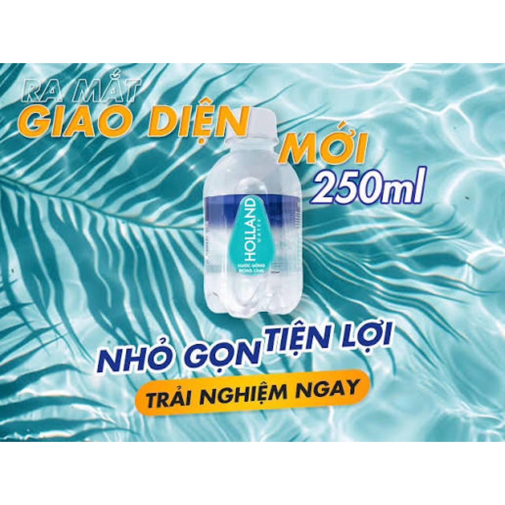 thùng 24 chai nước suối chai nhỏ 250ml Holland